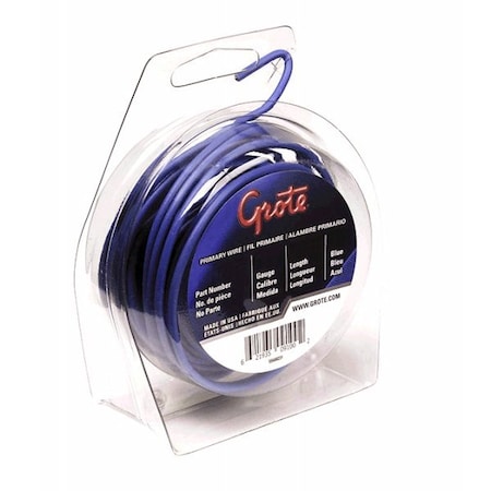 Grote 14Gau Blu 20Ft Grote Wire, 86-7010 86-7010